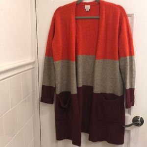 A New Day long multicolored cardigan